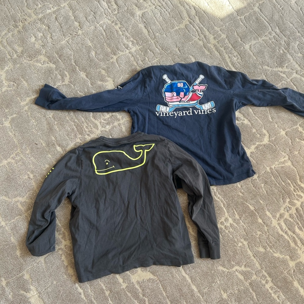 2 Vineyard Vines long sleeve shirts